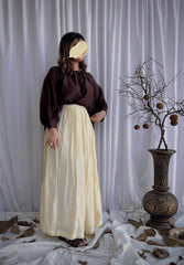 Dhanak Baggy shirt along with skirt