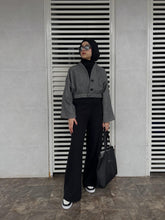 Nova Crop Tweed Shacket