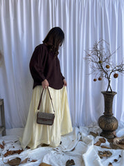 Dhanak Baggy shirt along with skirt
