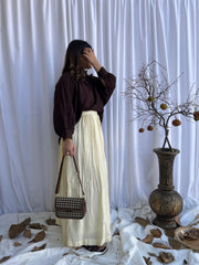 Dhanak Baggy shirt along with skirt